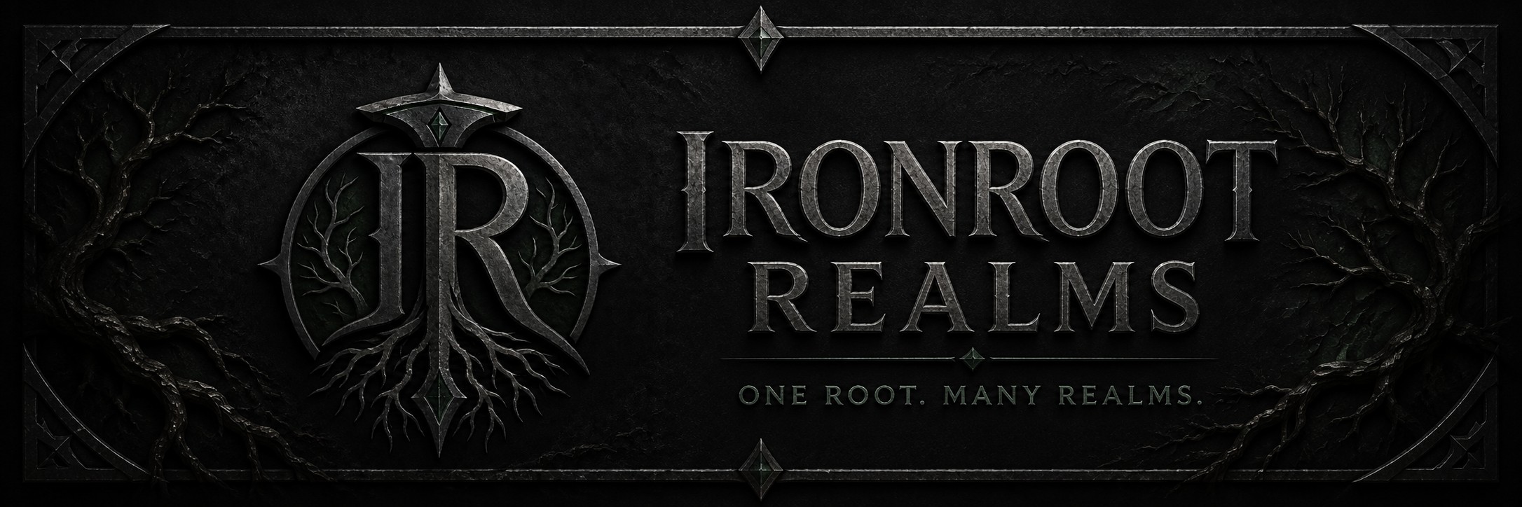 Ironroot Realms — One root. Many realms.
